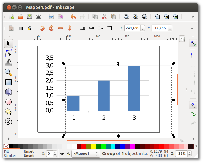 how to make transparent text in inkscape