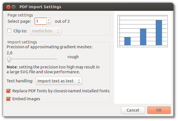 import into inkscape svg